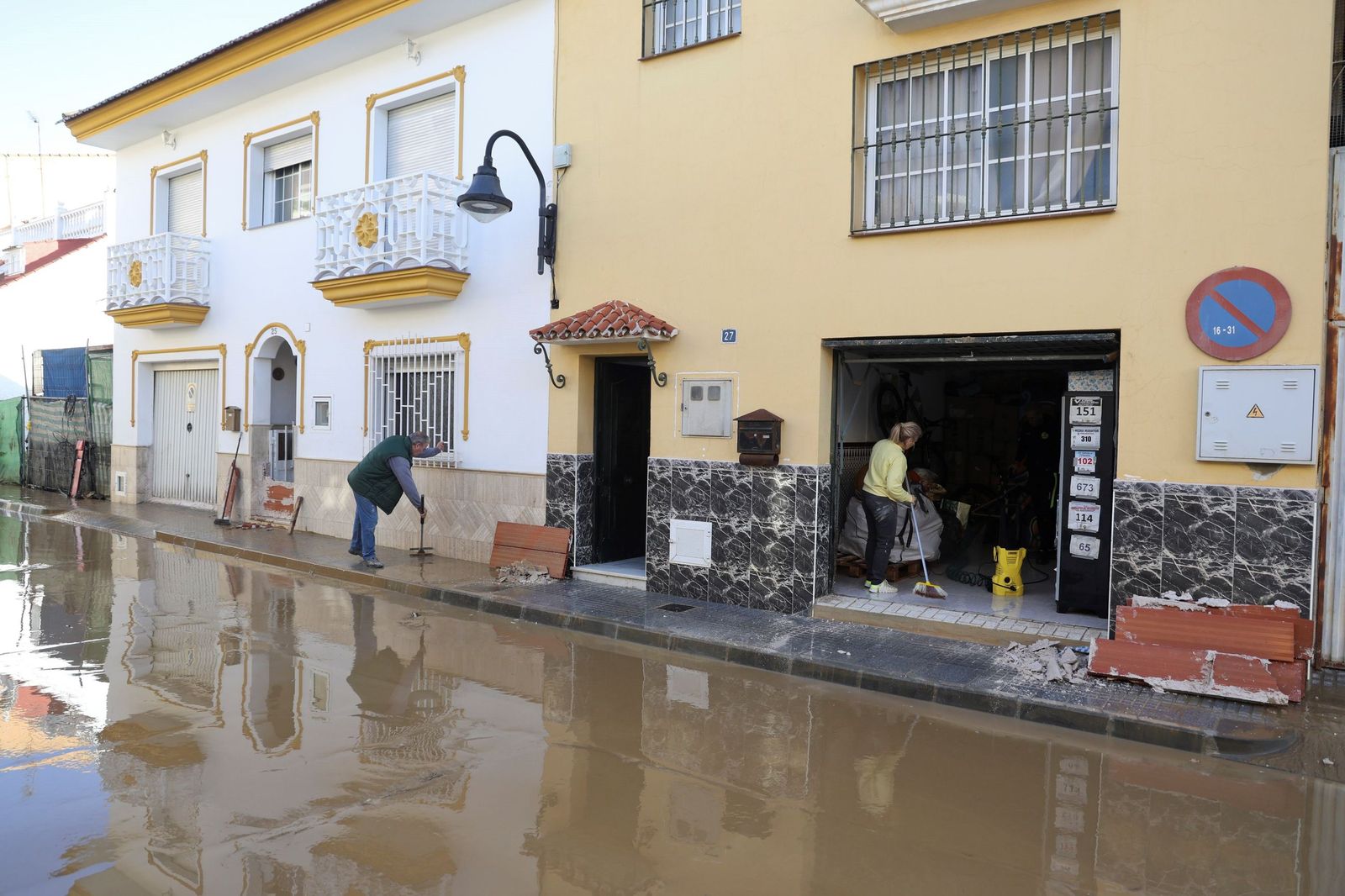 Este miércoles la provincia se encuentra en aviso rojo y naranja por lluvias.