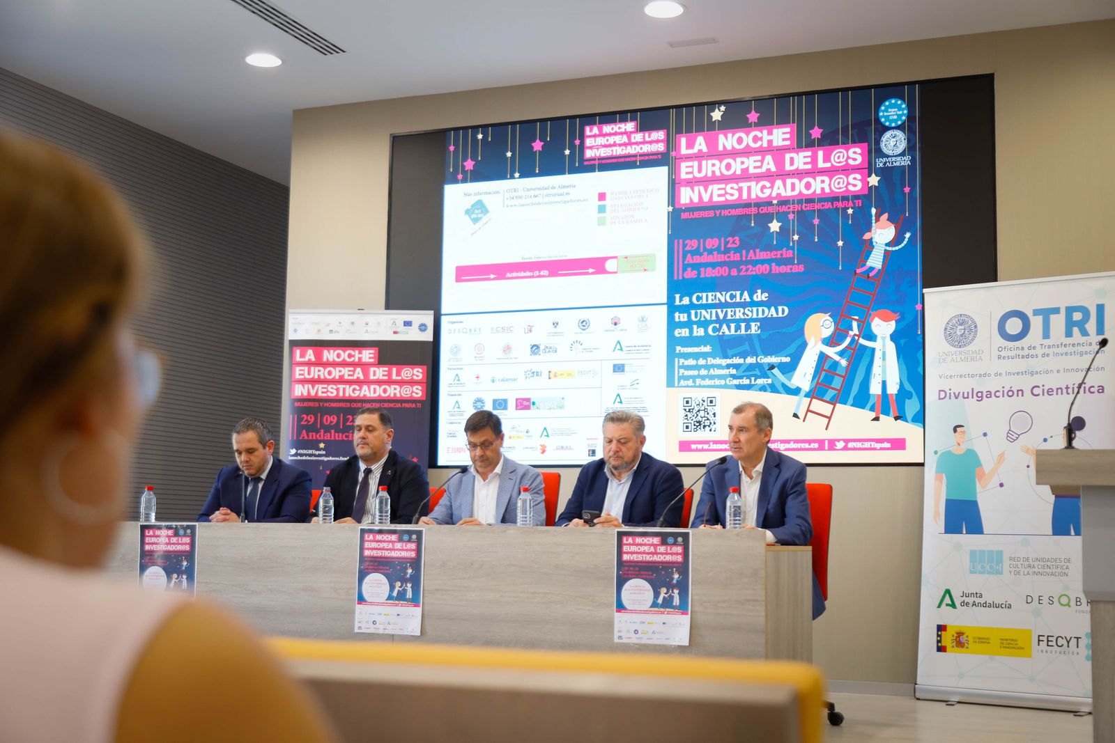 Fotogalería programa la noche europea de l@s investigador@s