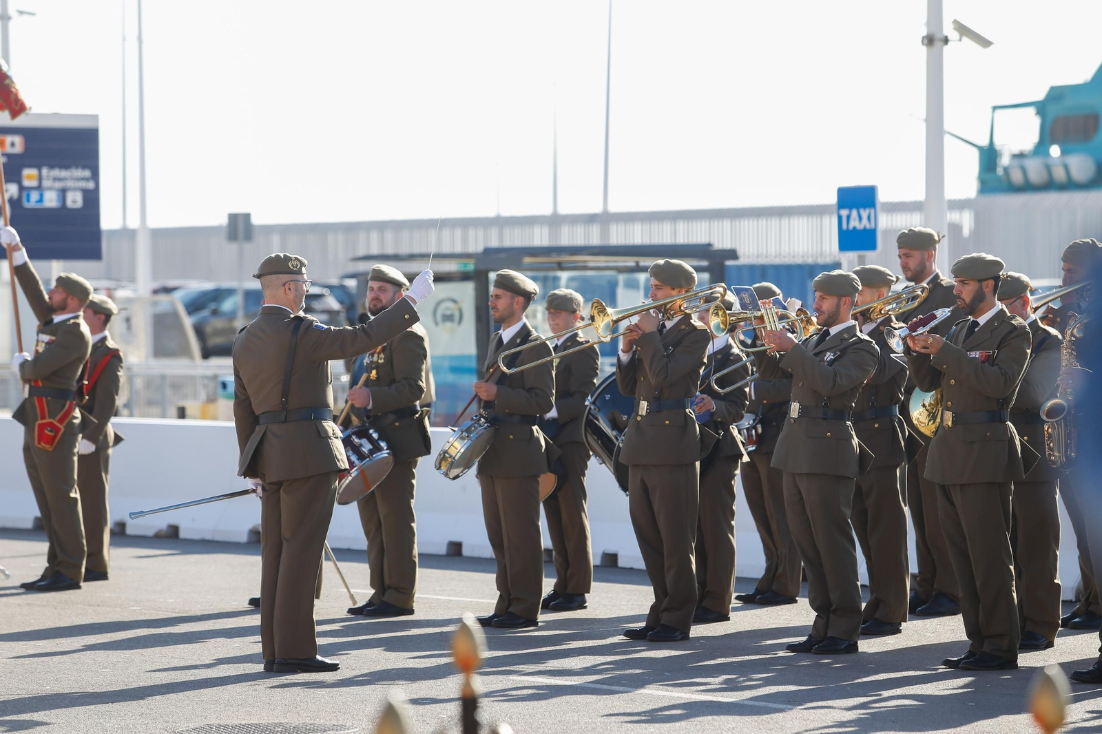 Las fotos de la jura de bandera civil en Tarifa