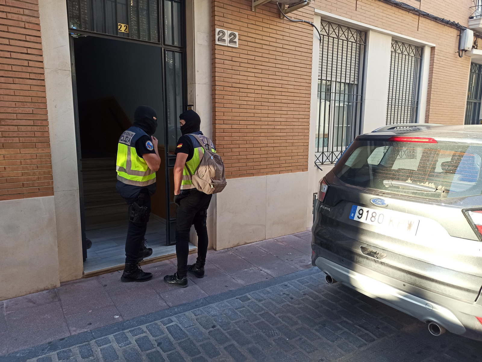La operación antidroga de Lucena, en fotografías