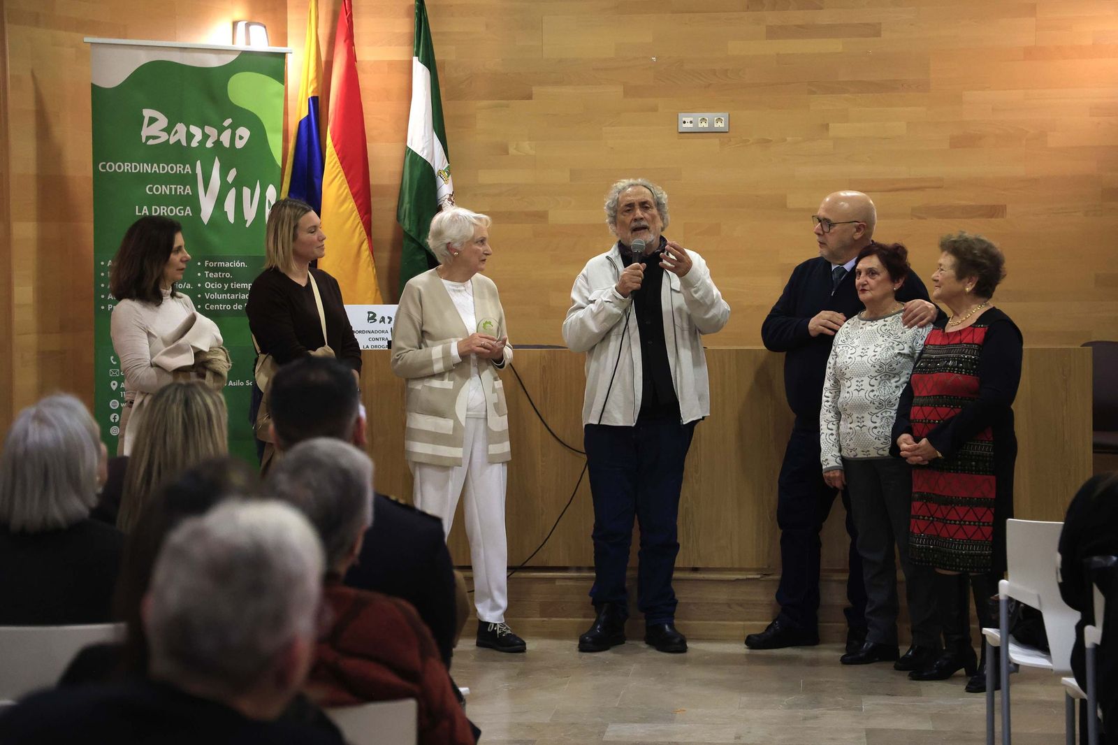 Fotos del acto por el 35 aniversario de la coordinadora Barrio Vivo de Algeciras