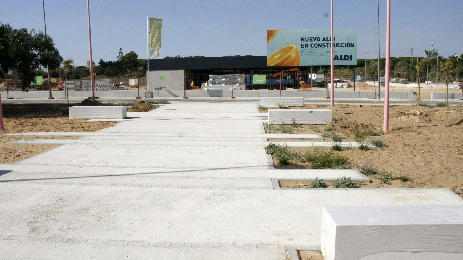 Otra vista de la zona que se está urbanizando.