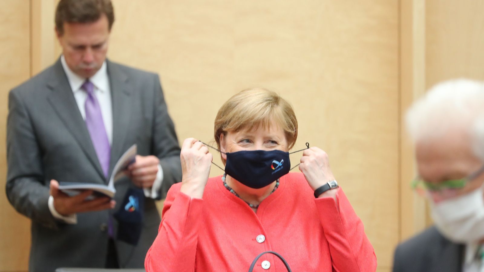 Angela Merkel.