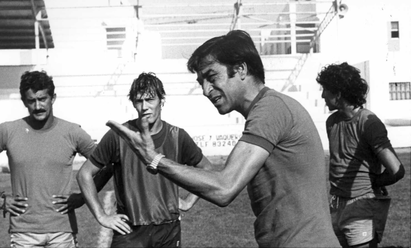 Benito Joanet, entrenador cadista en 1985, se quedó con la miel en los labios.