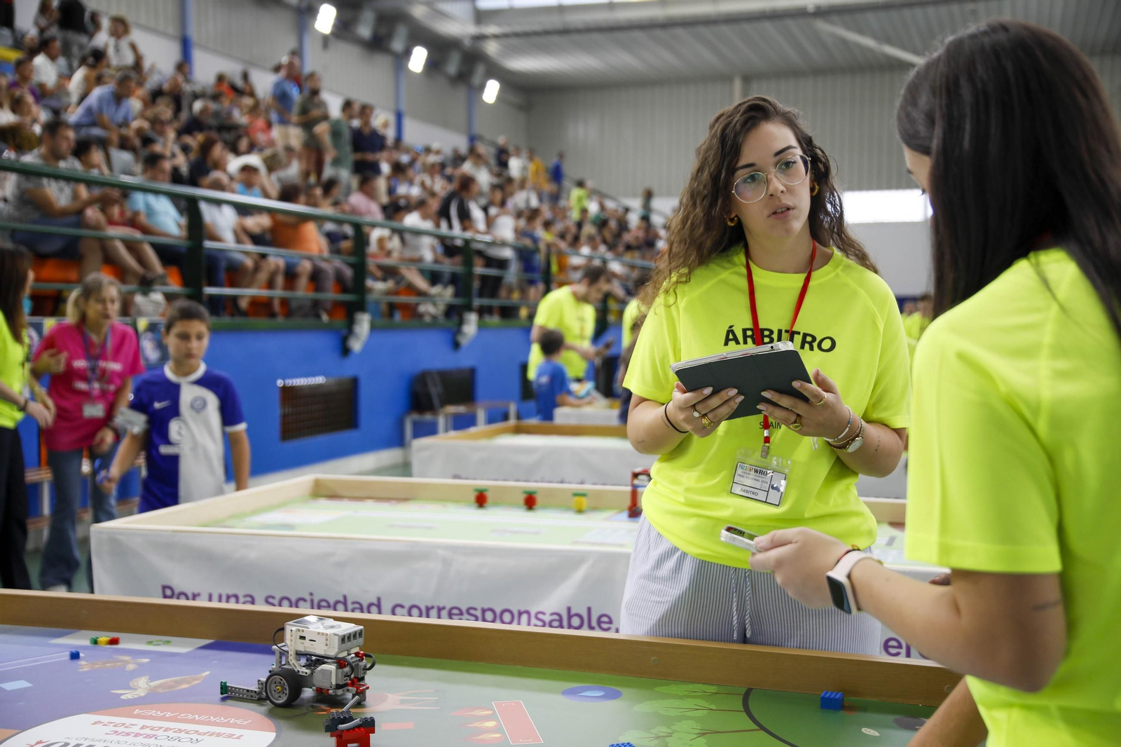 Las imágenes del World robot olympiad en Huércal de Almería
