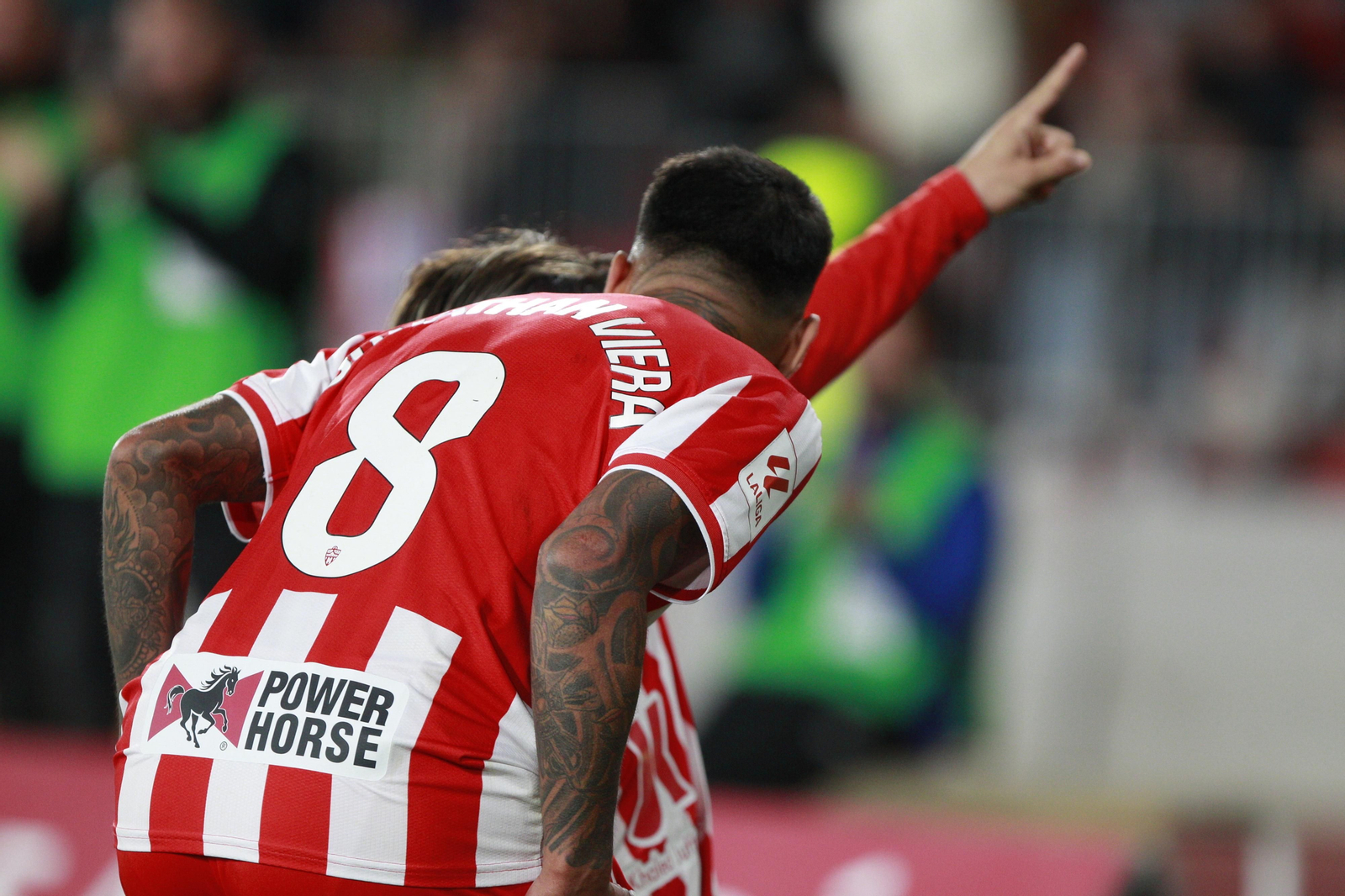 Las mejores imágenes del partido U.D. Almería-Atlético de Madrid