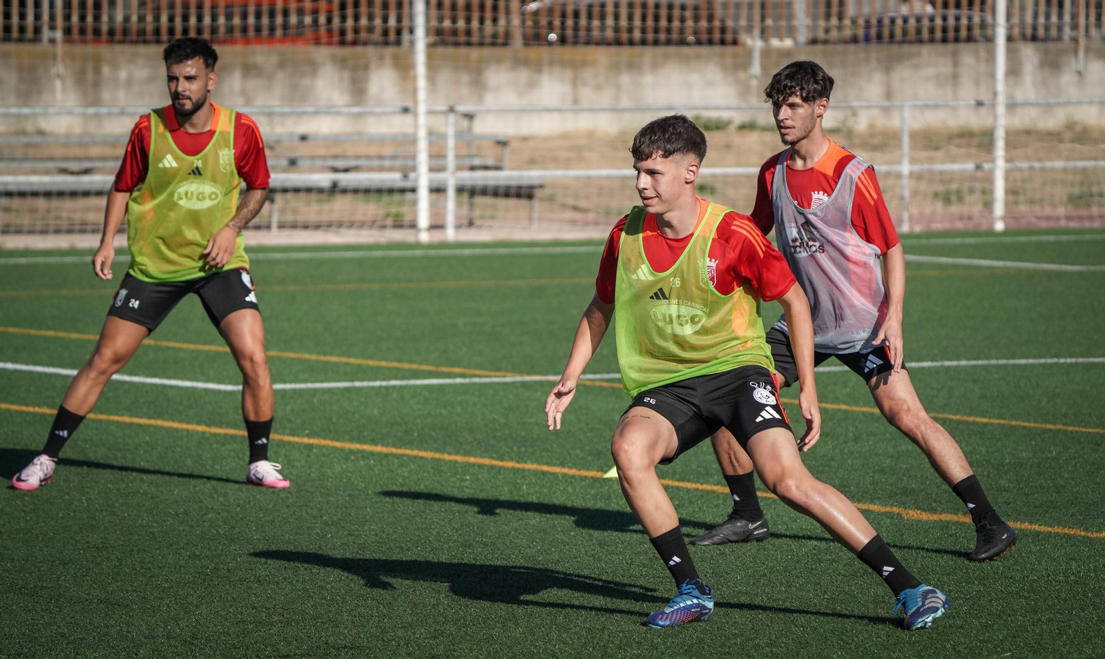 Imágenes del primer entrenamiento de la temporada Xerez CD