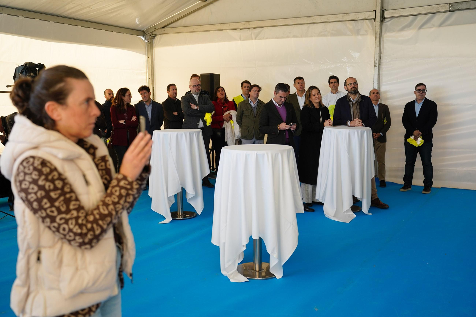 Las fotos de la inauguración de los parques eólicos El Padrón y Cerro Cabello de Los Barrios