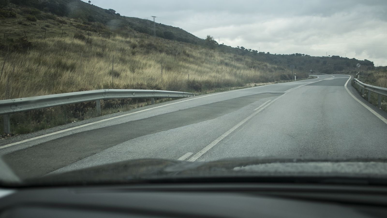 Carretera de Ronda a la Costa del Sol.