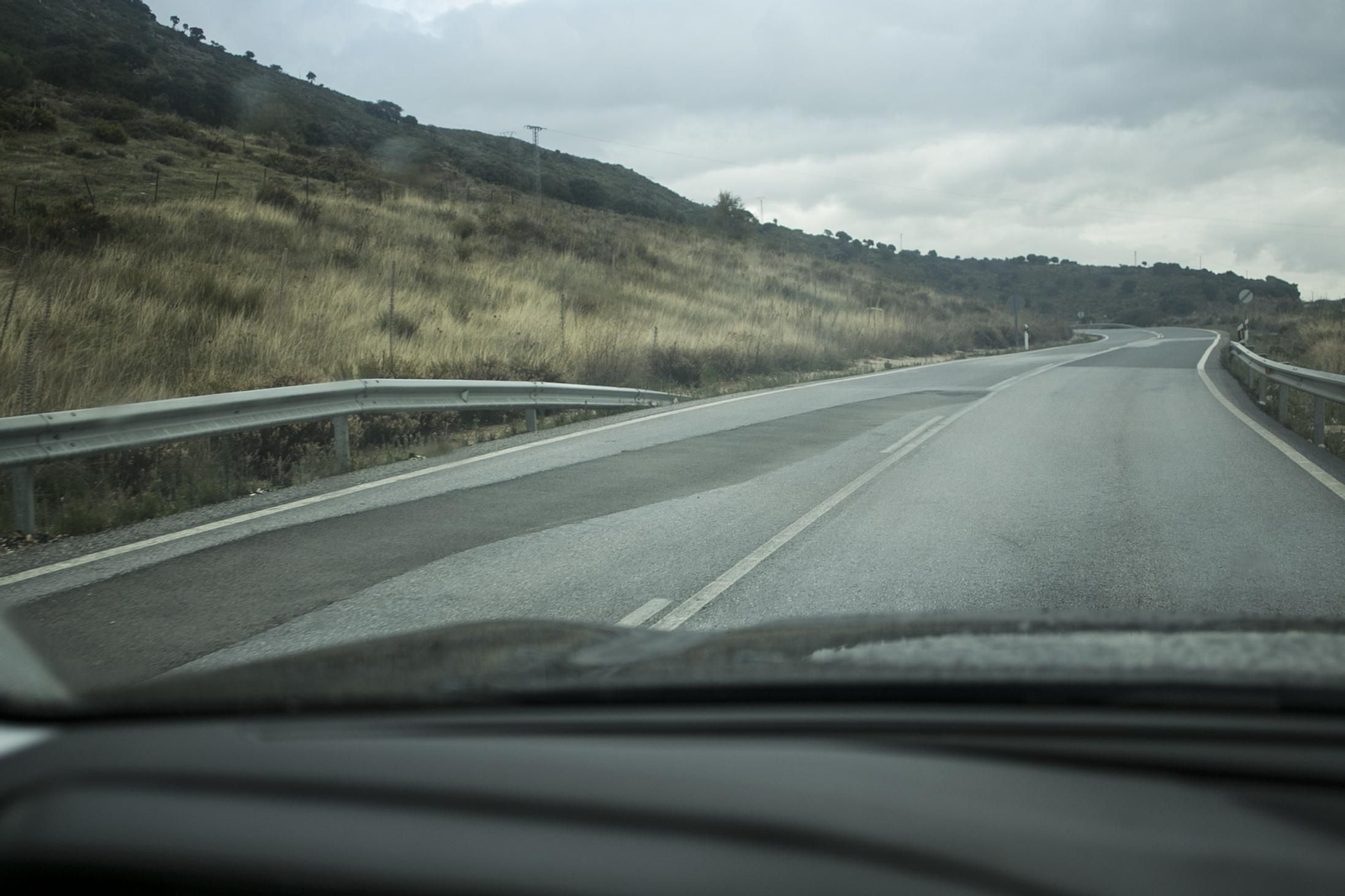 Carretera de Ronda a la Costa del Sol. Carretera de Ronda a la Costa del Sol.
