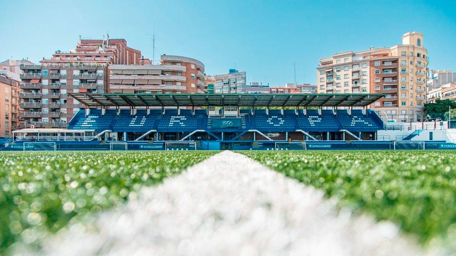 El estadio Nou Sardenya, la casa del Europa.