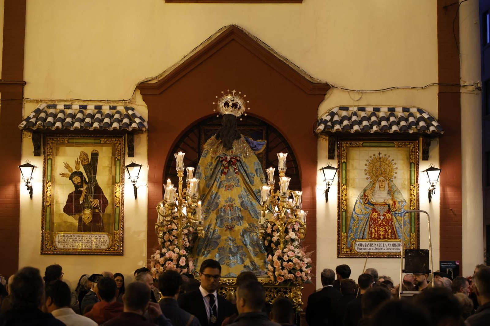 Imágenes de la procesión de la Virgen de la Inmaculada en Huelva