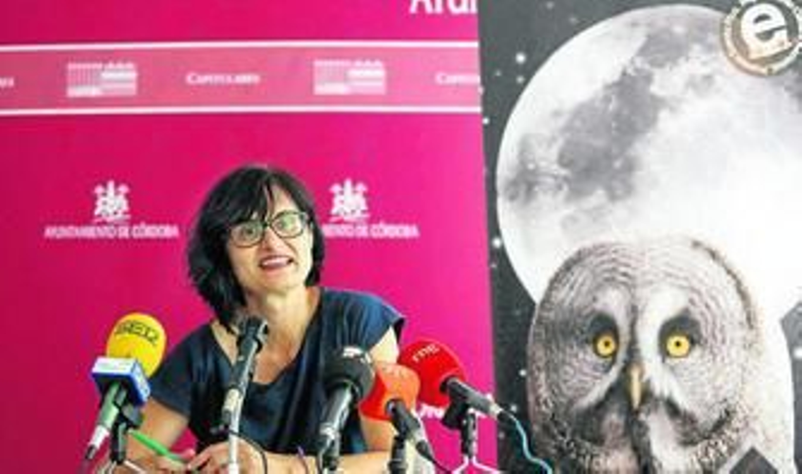 La edil de Medio Ambiente, Amparo Pernichi, presenta el espectáculo Nocturnia.
