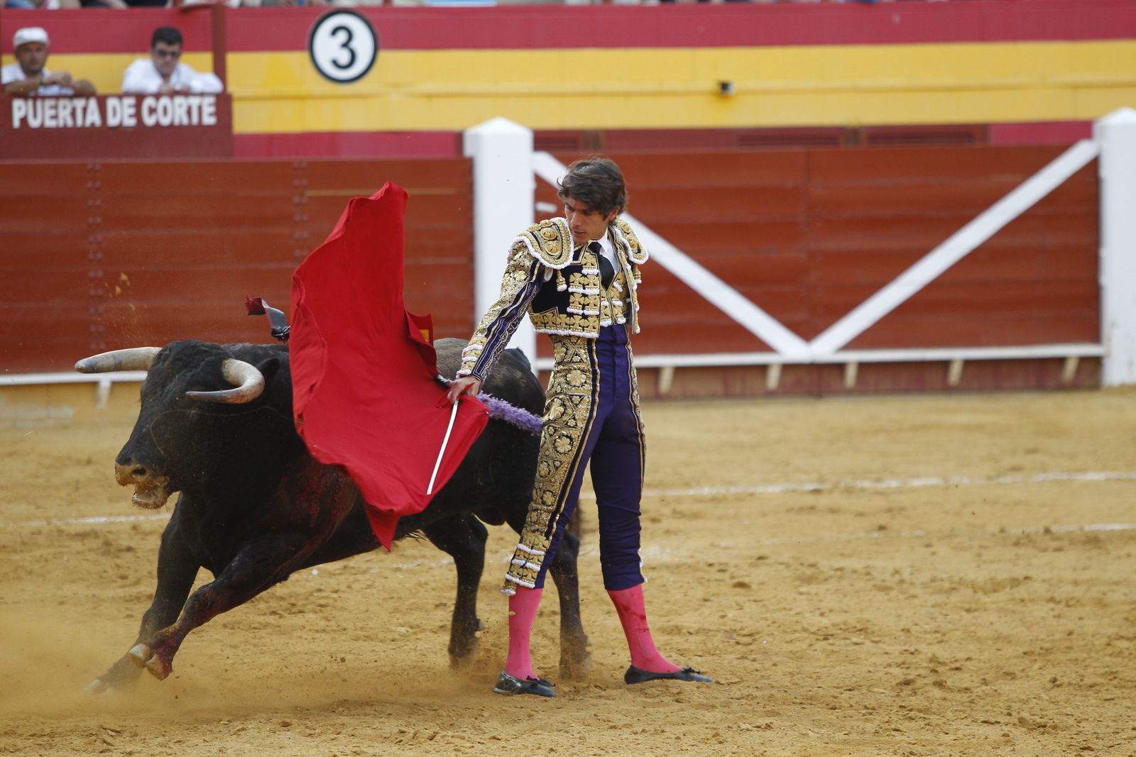 Fotogalería corrida de toros Roquetas de Mar. El Fandi, Castella, Cayetano.