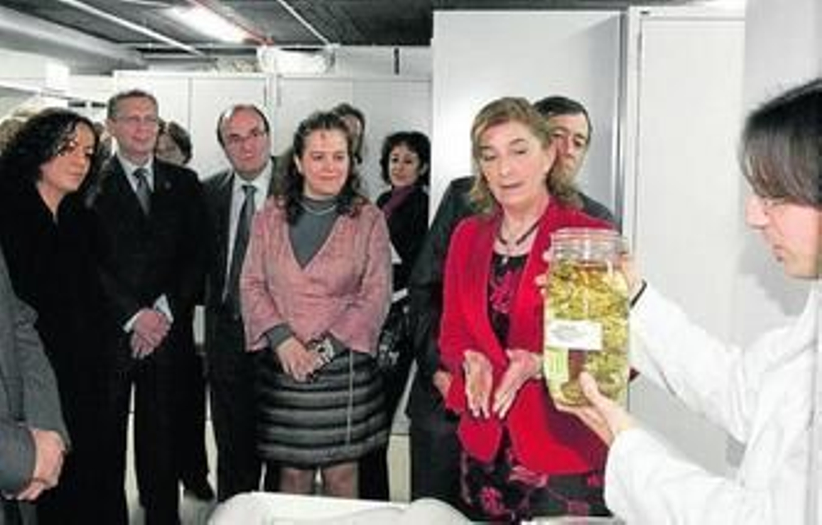 Visita a la nueva sede de la Estación Experimental de Zonas Áridas .