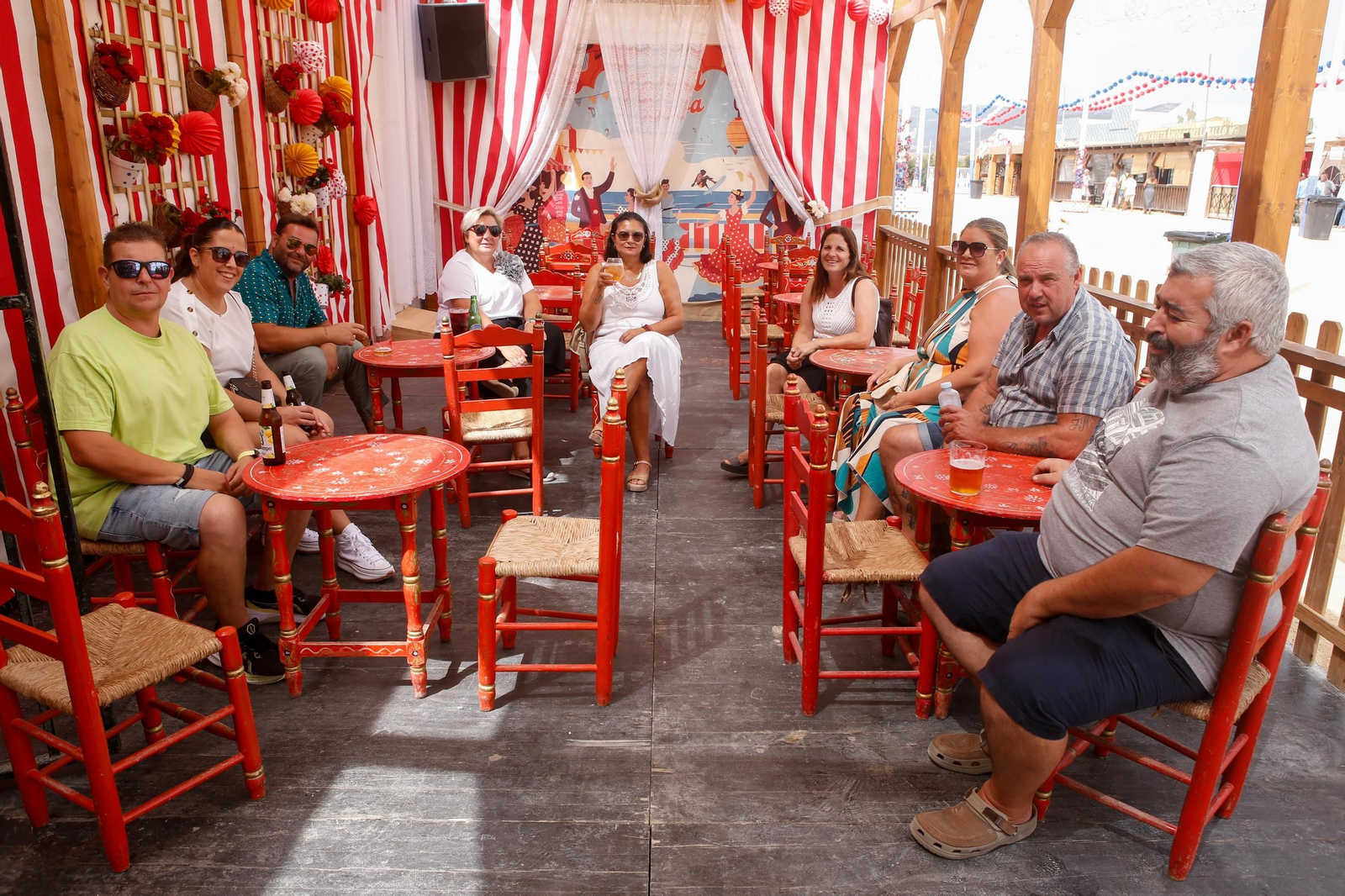 Búscate en las fotos del sábado en la Feria de Tarifa