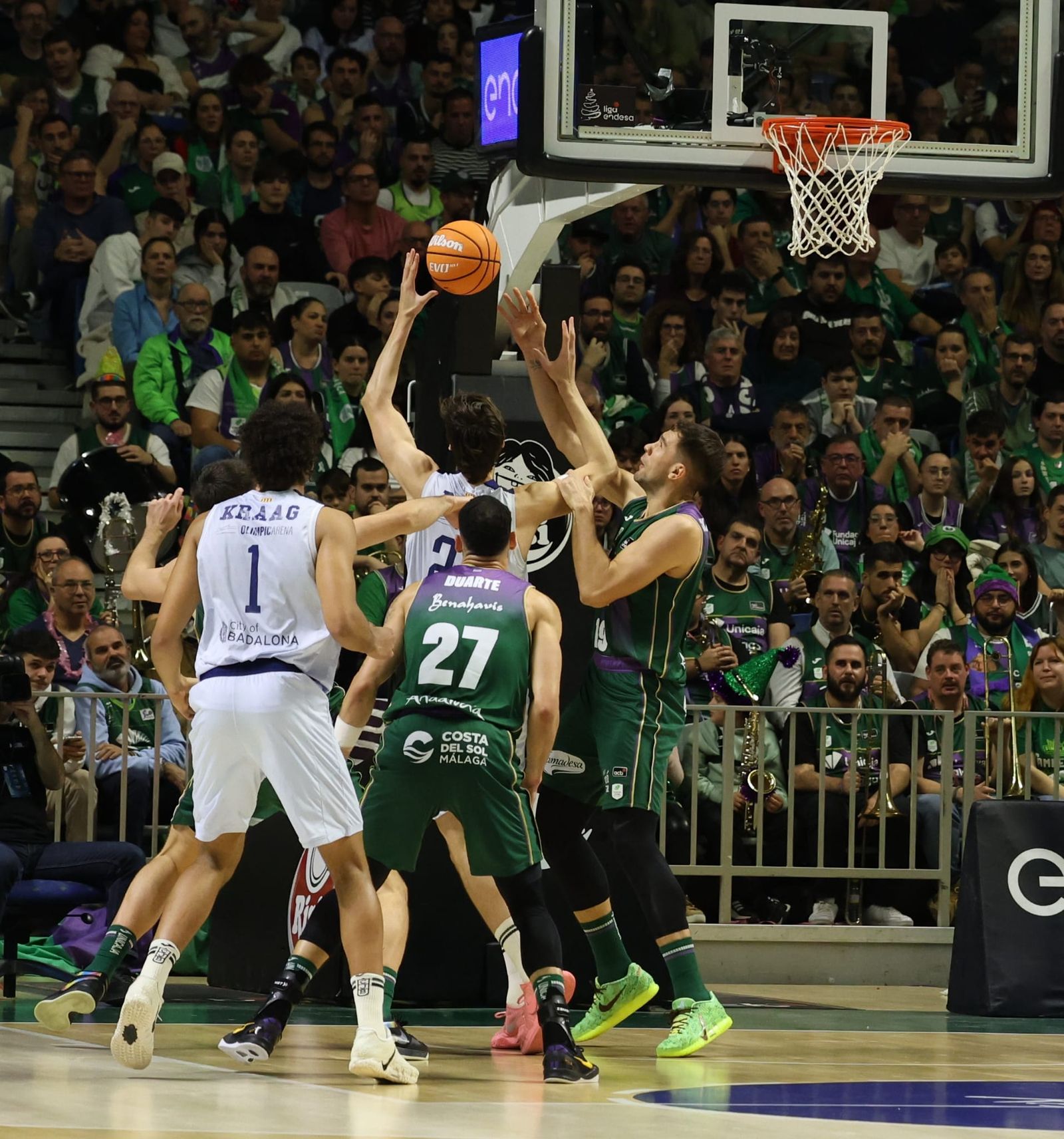 Las fotos del Unicaja - Joventut