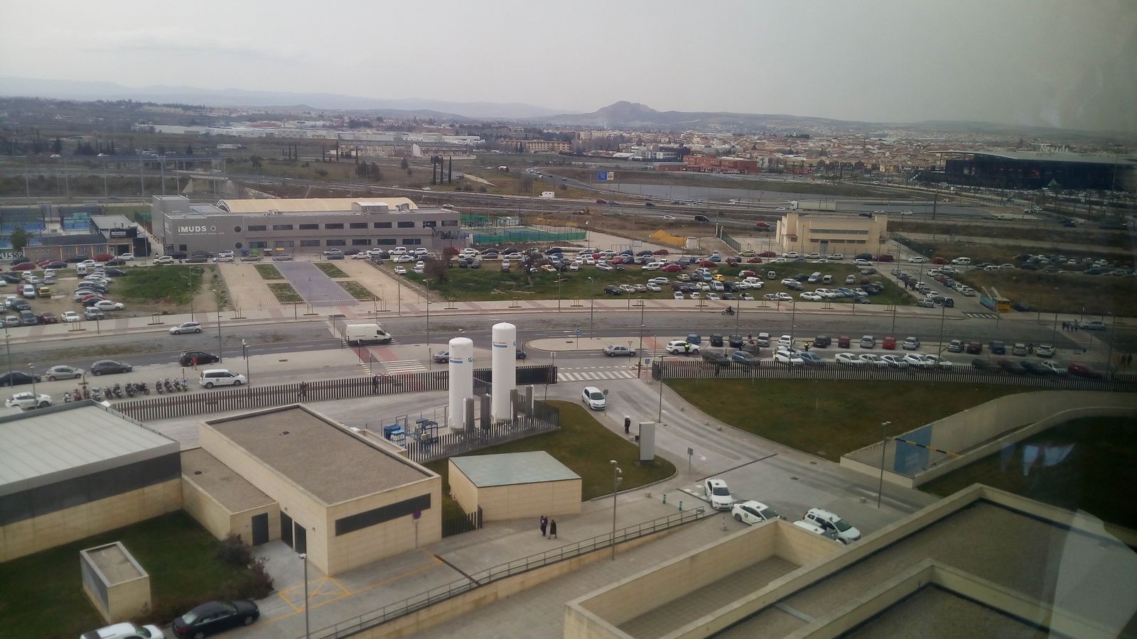 Vista parcial de las parcelas a vender en el PTS.