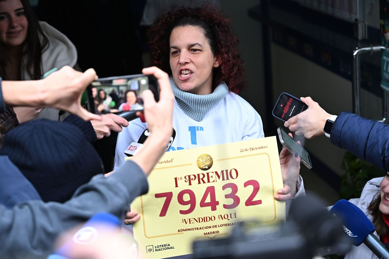 La mejor fotogalería del sorteo de la Lotería de Navidad 2025