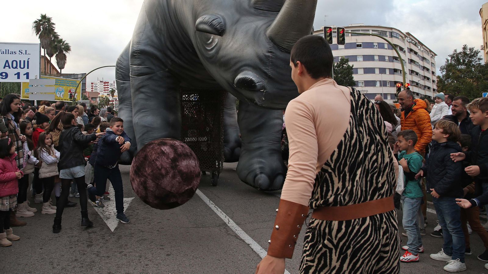 Fotos de la cabalgata de los Reyes Magos en Algeciras