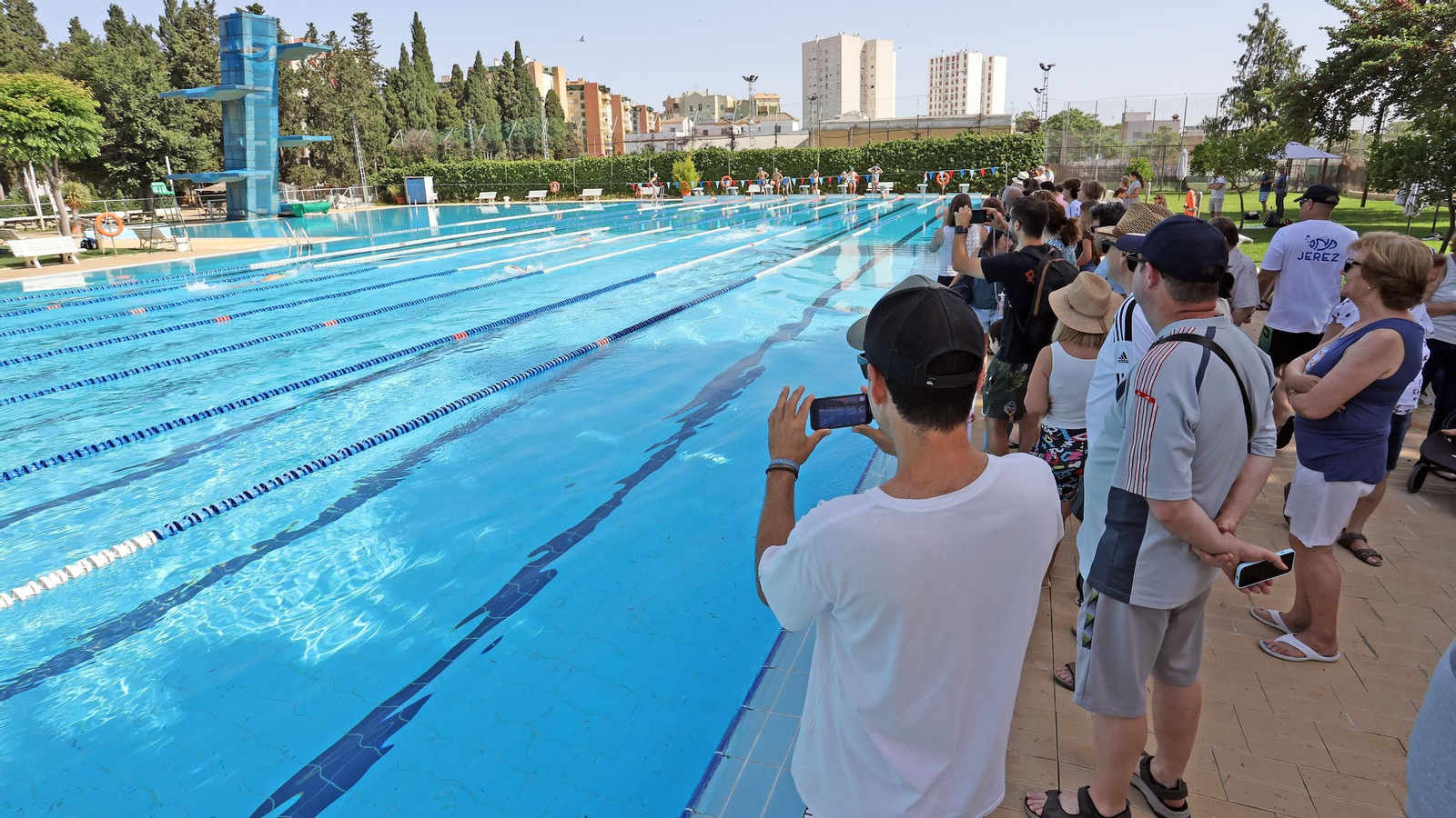 Imágenes del 55 aniversario de la Natación en Jerez