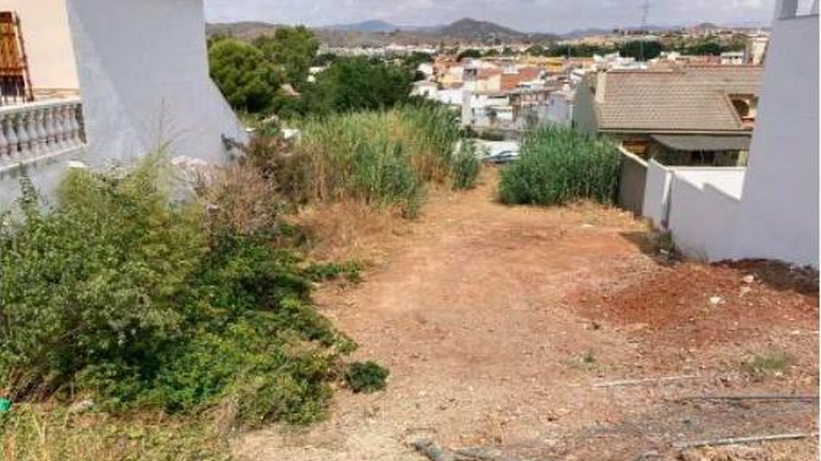 Estado actual de la parcela.