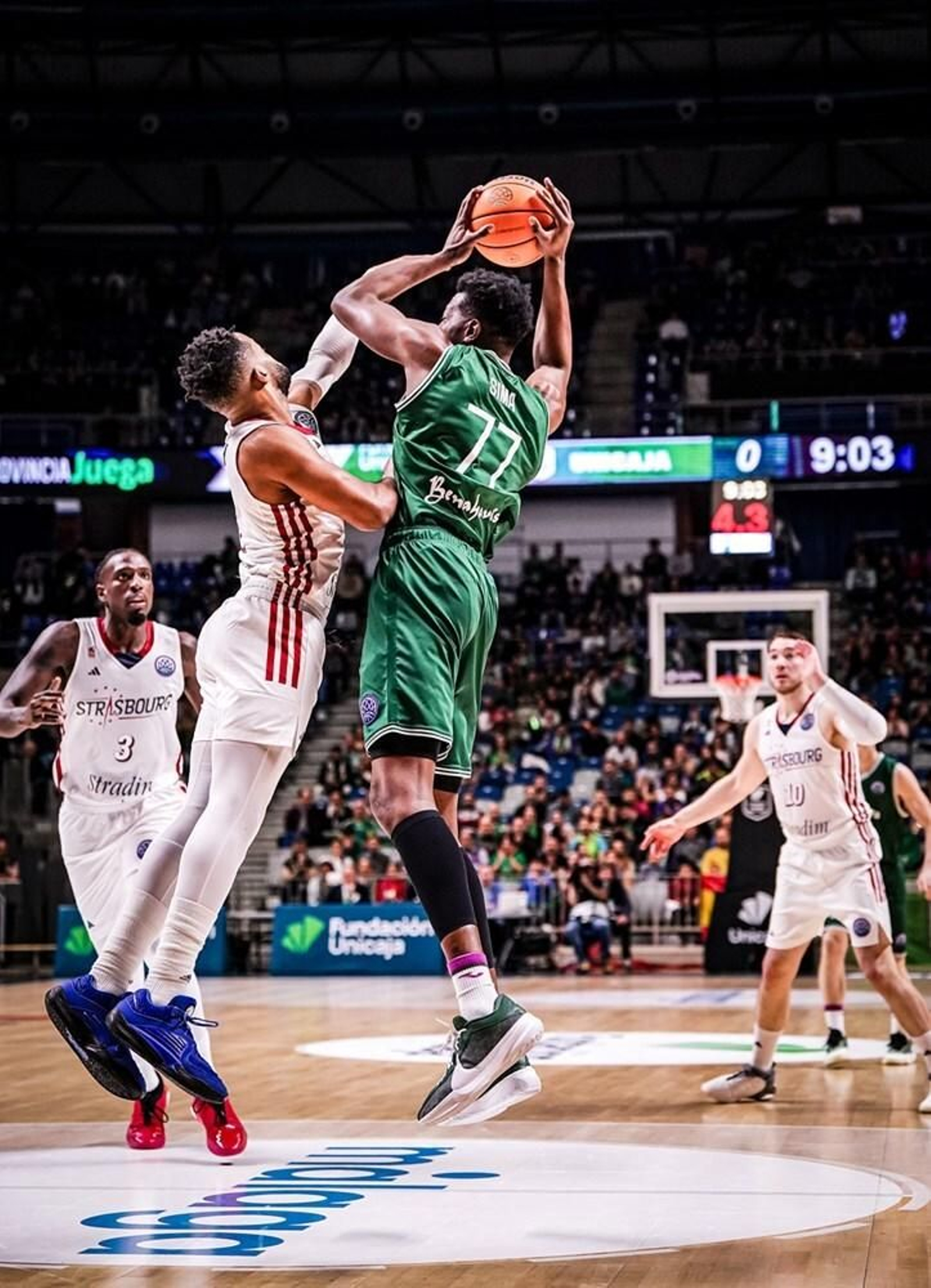 BCL: El Unciaja-Strasbourg, en fotos