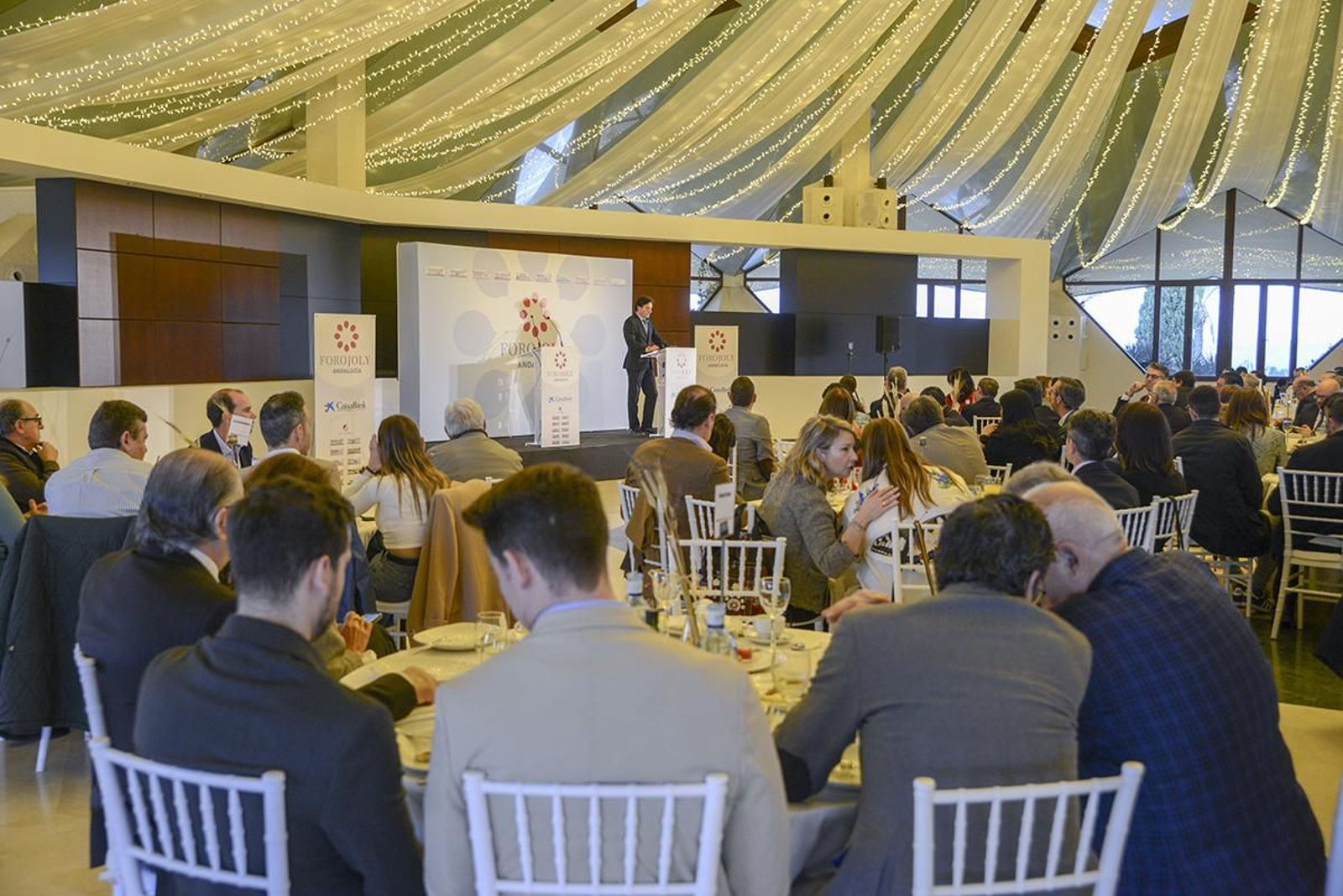 En imágenes: así ha sido el desayuno informativo de Jaén Hoy con el alcalde, Agustín González
