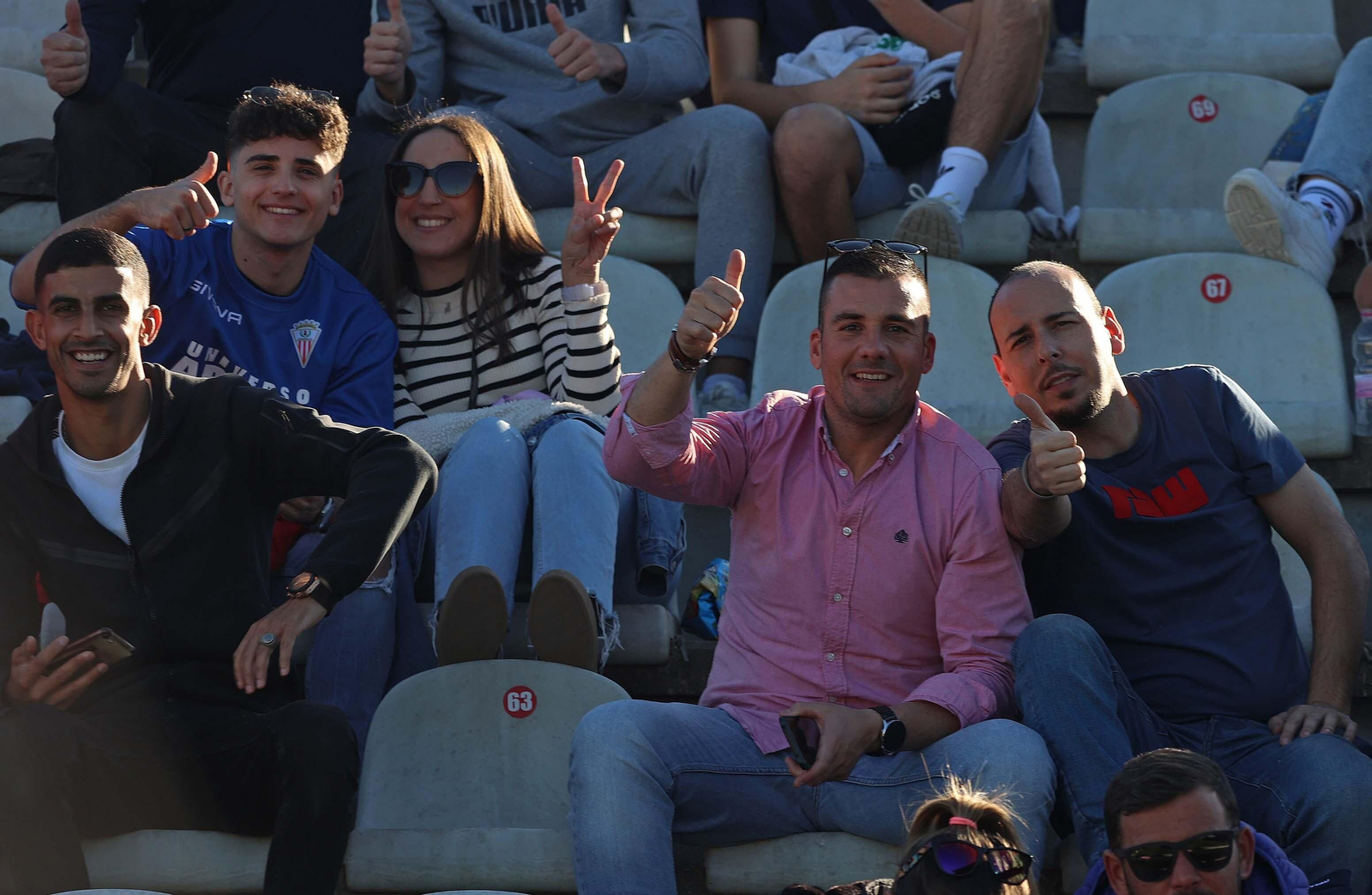 Búscate en el Nuevo Mirador durante el Algeciras - Real Madrid Castilla de Primera Federación