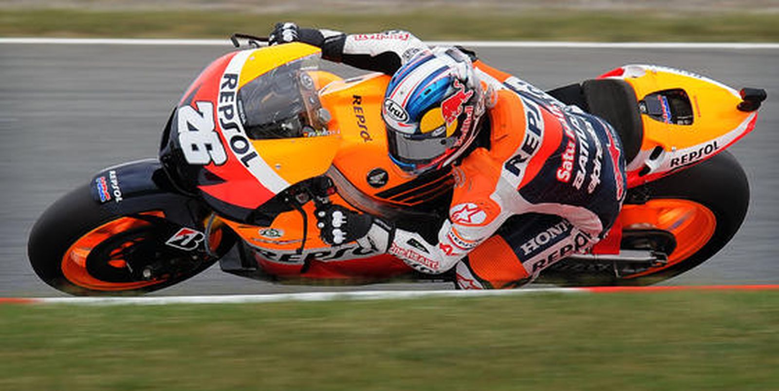 Las imágenes de la carrera de MotoGP en el GP de Cataluña.

Foto: AFP