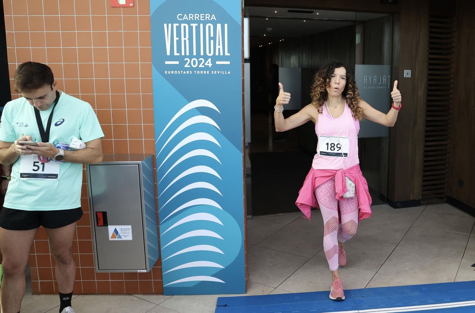 Las fotos de la Carrera Vertical en Torre Sevilla