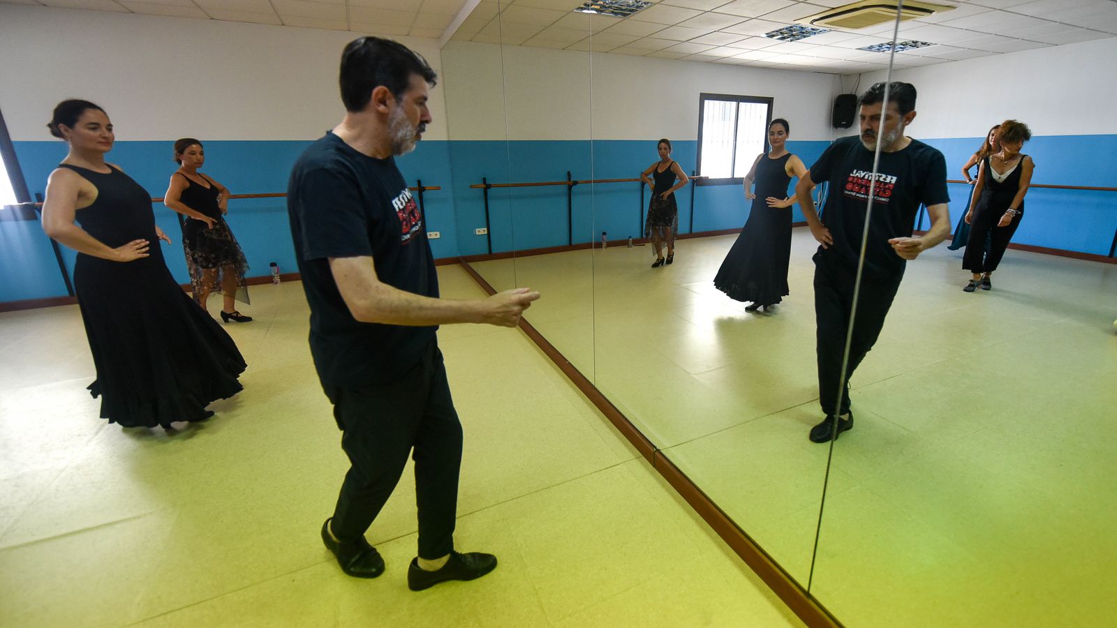 La masterclass de baile impartida por José el Pañero, en imágenes