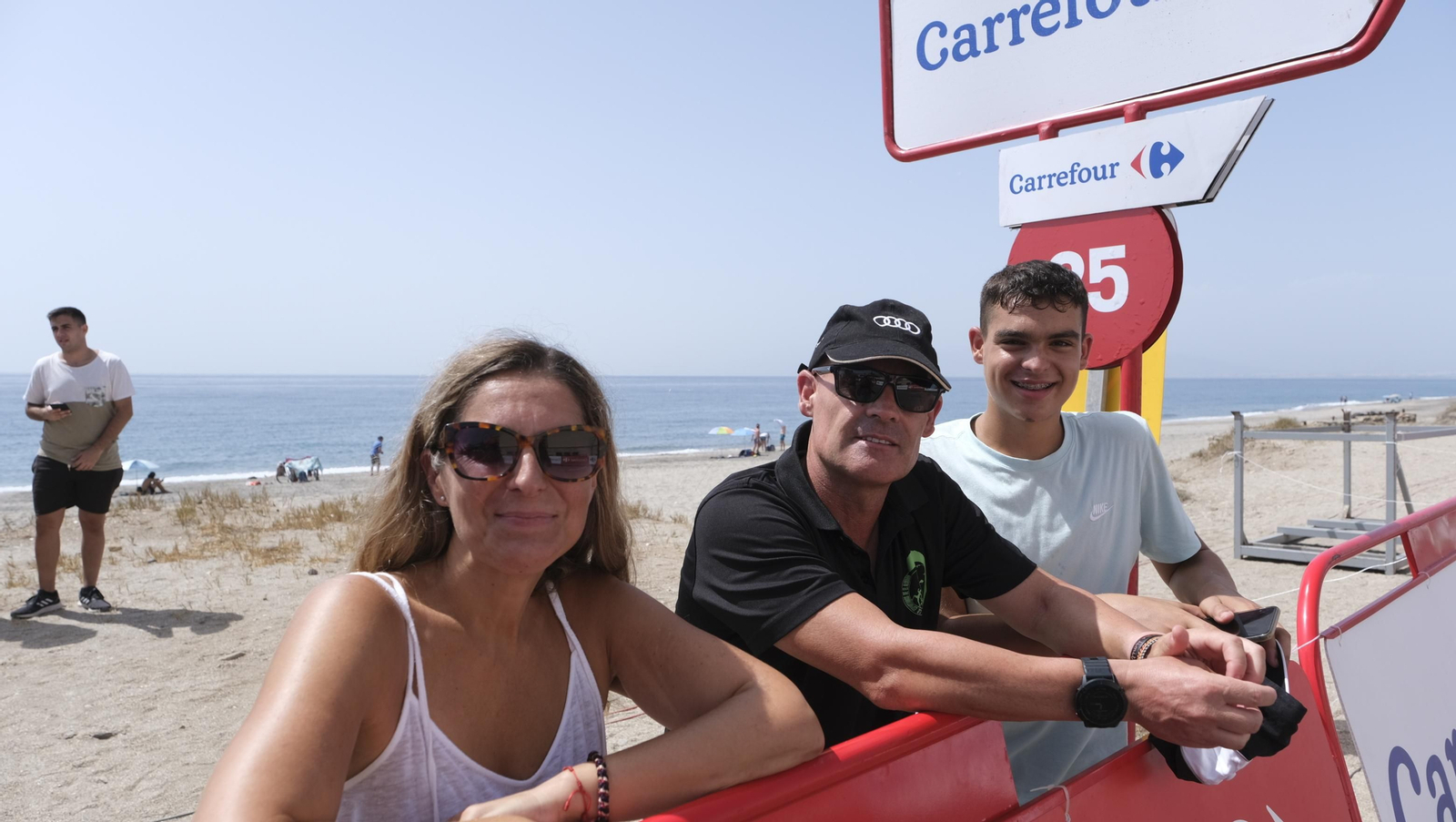 Imágenes de la etapa de la Vuelta a España con llegada en Cabo de Gata, Almería