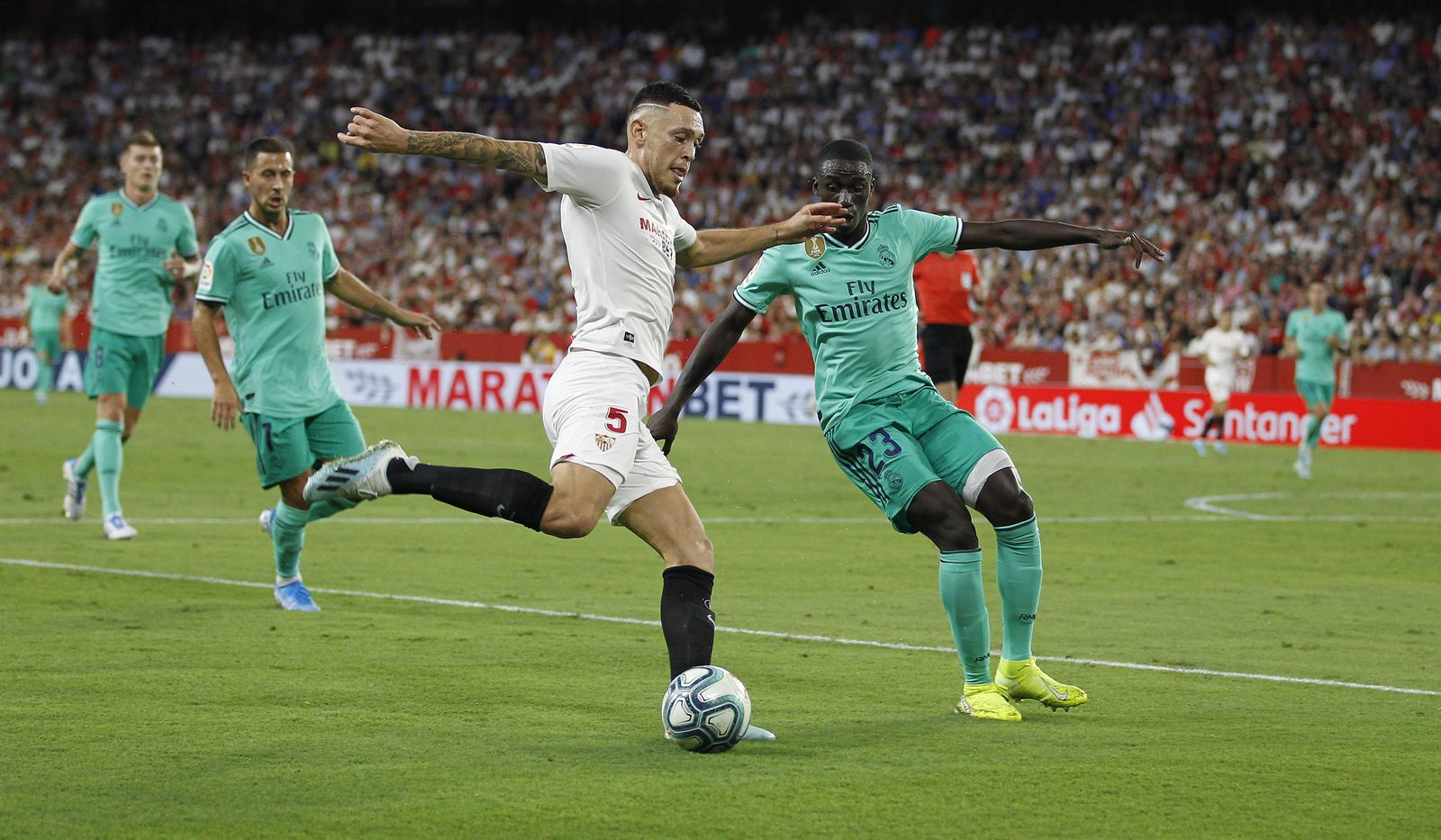 Las imágenes del Sevilla-Real Madrid