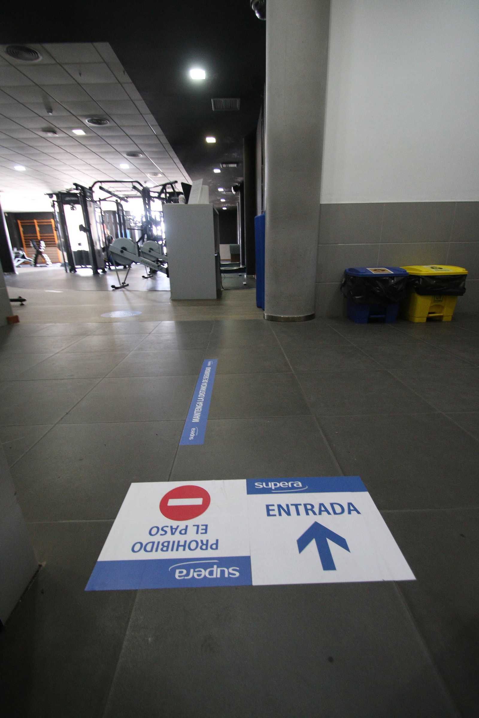 Apertura de los gimnasios en Almería