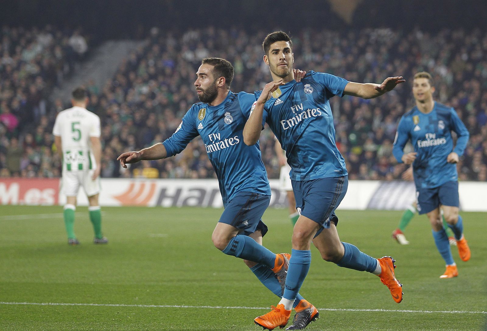 El Real Betis-Real Madrid, en imágenes