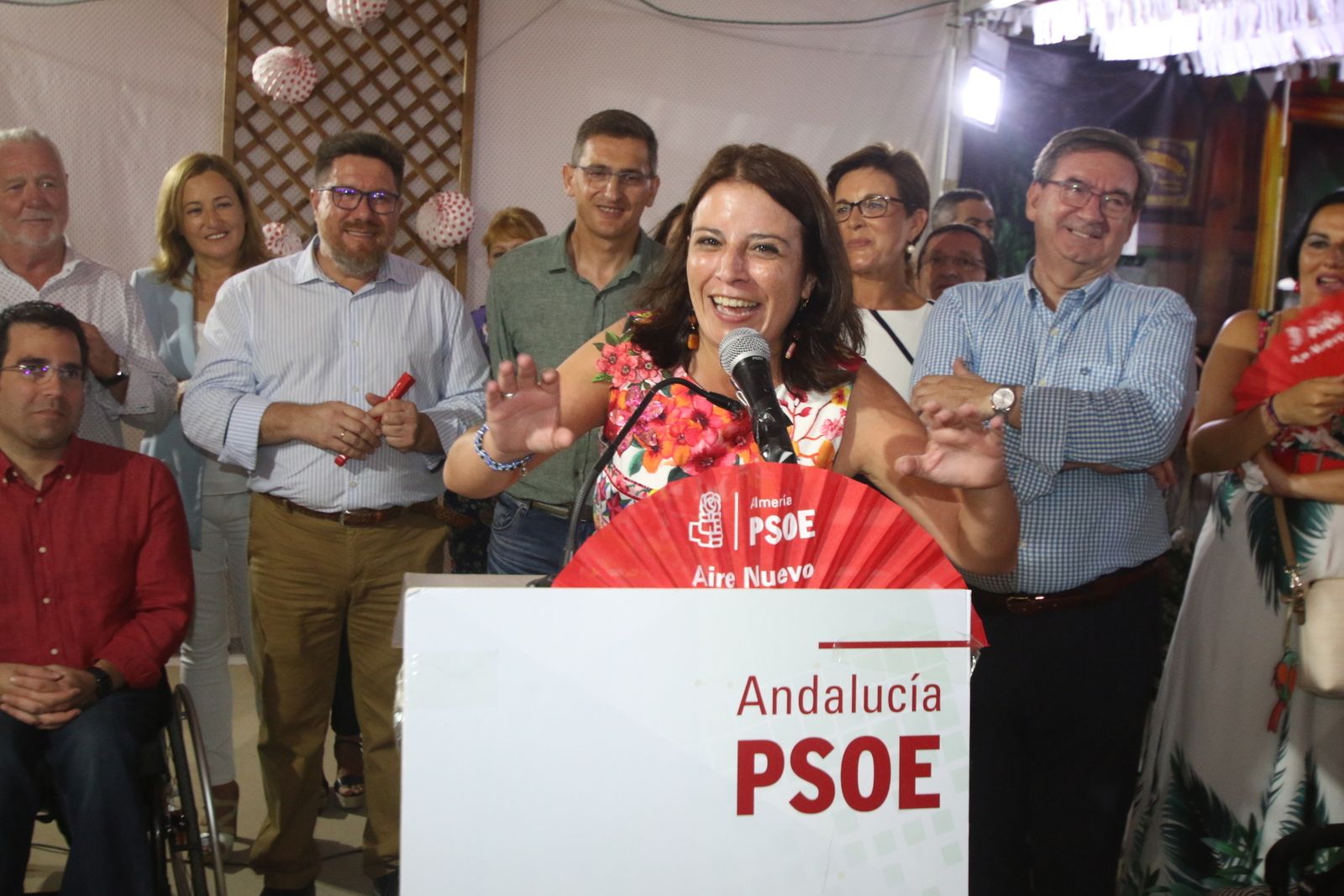 Adriana Lastra durante su intervención.