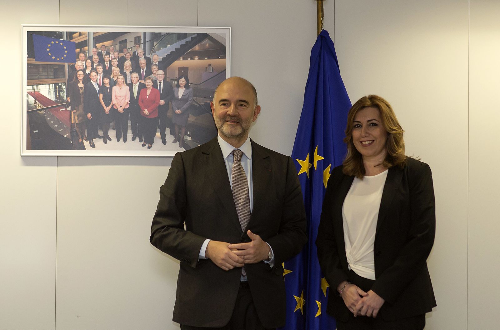 Susana Díaz en Bruselas