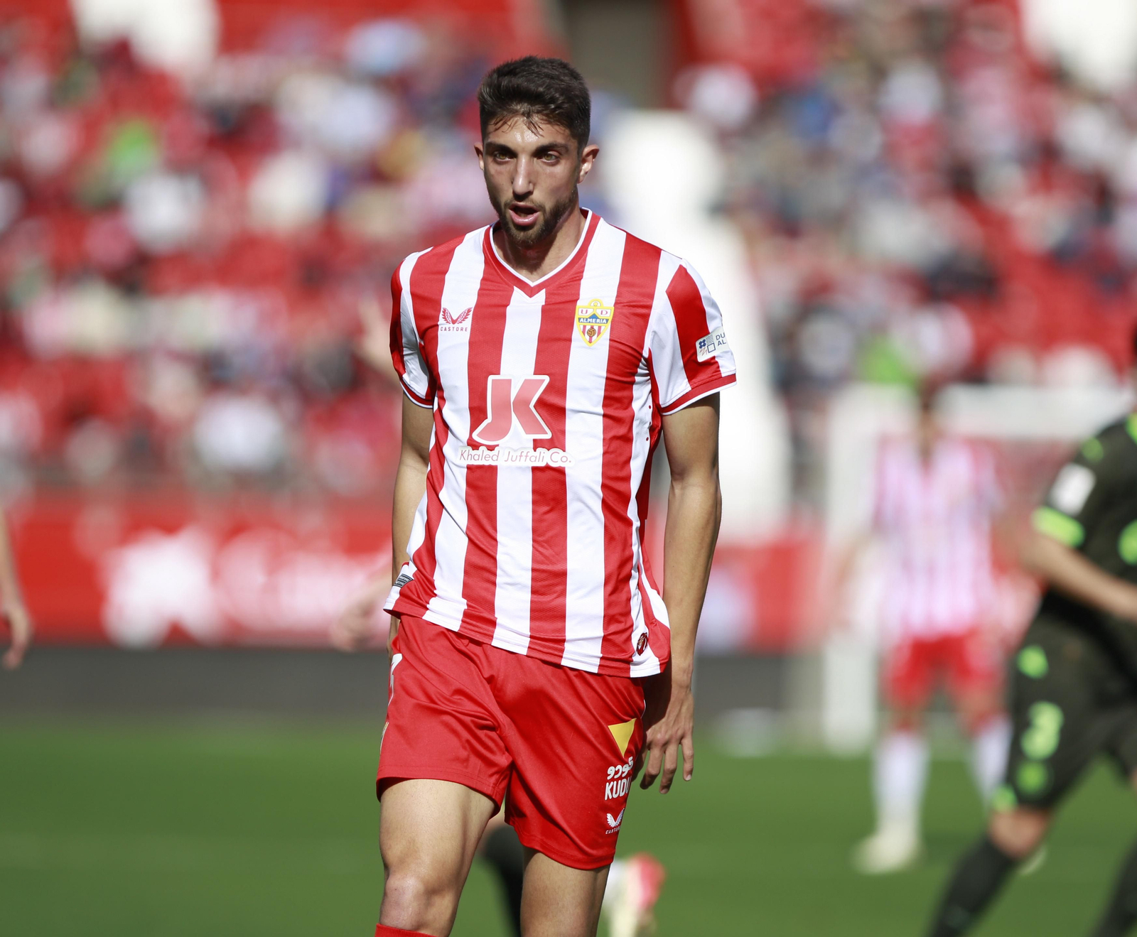 Las mejores imágenes del partido de fútbol U.D. Almería-Girona F.C.