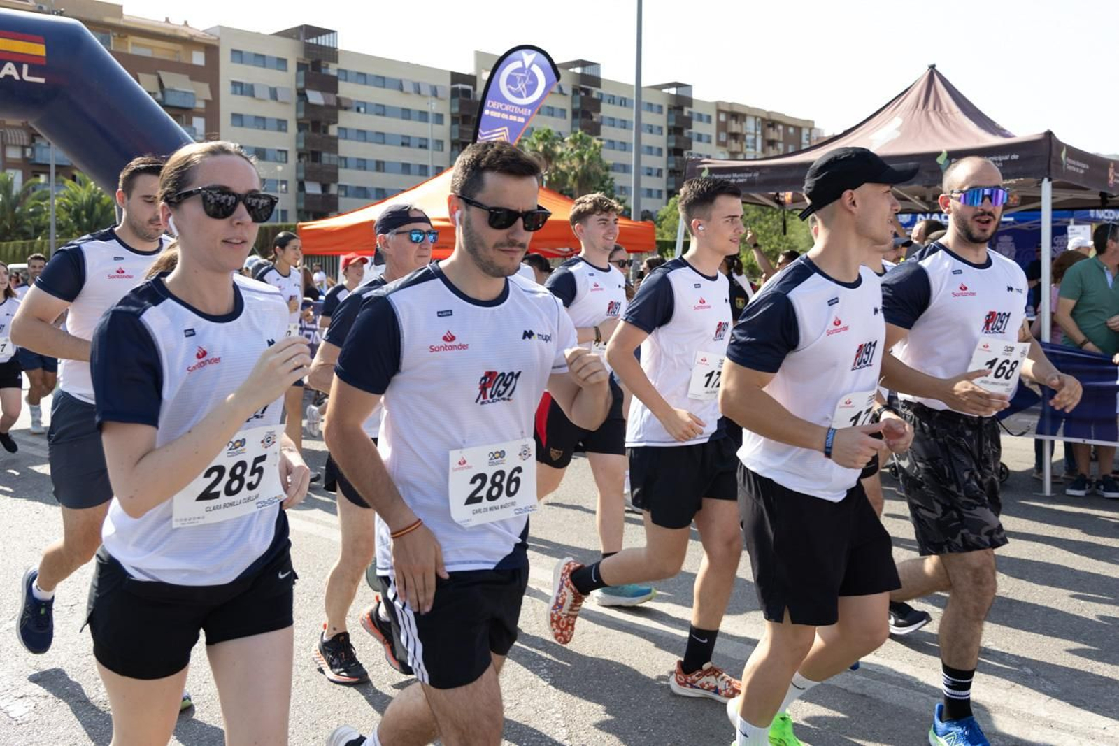 La quinta edición de la Carrera Solidaria Jaén Ruta 091 (I)
