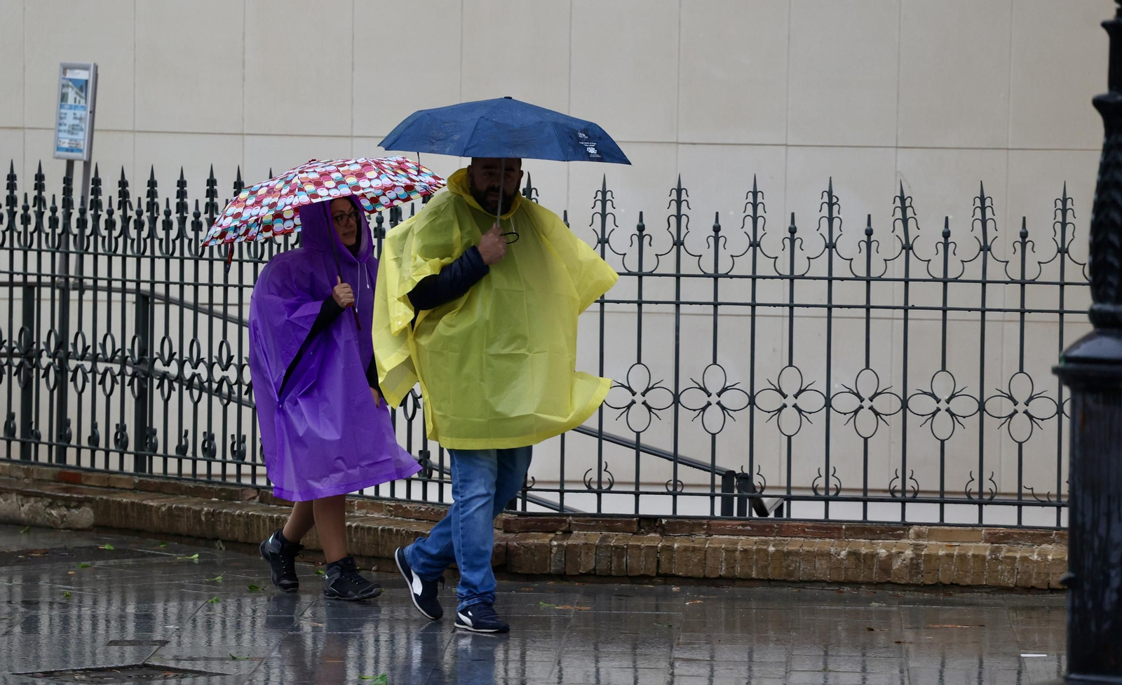 Lluvia en Sevilla