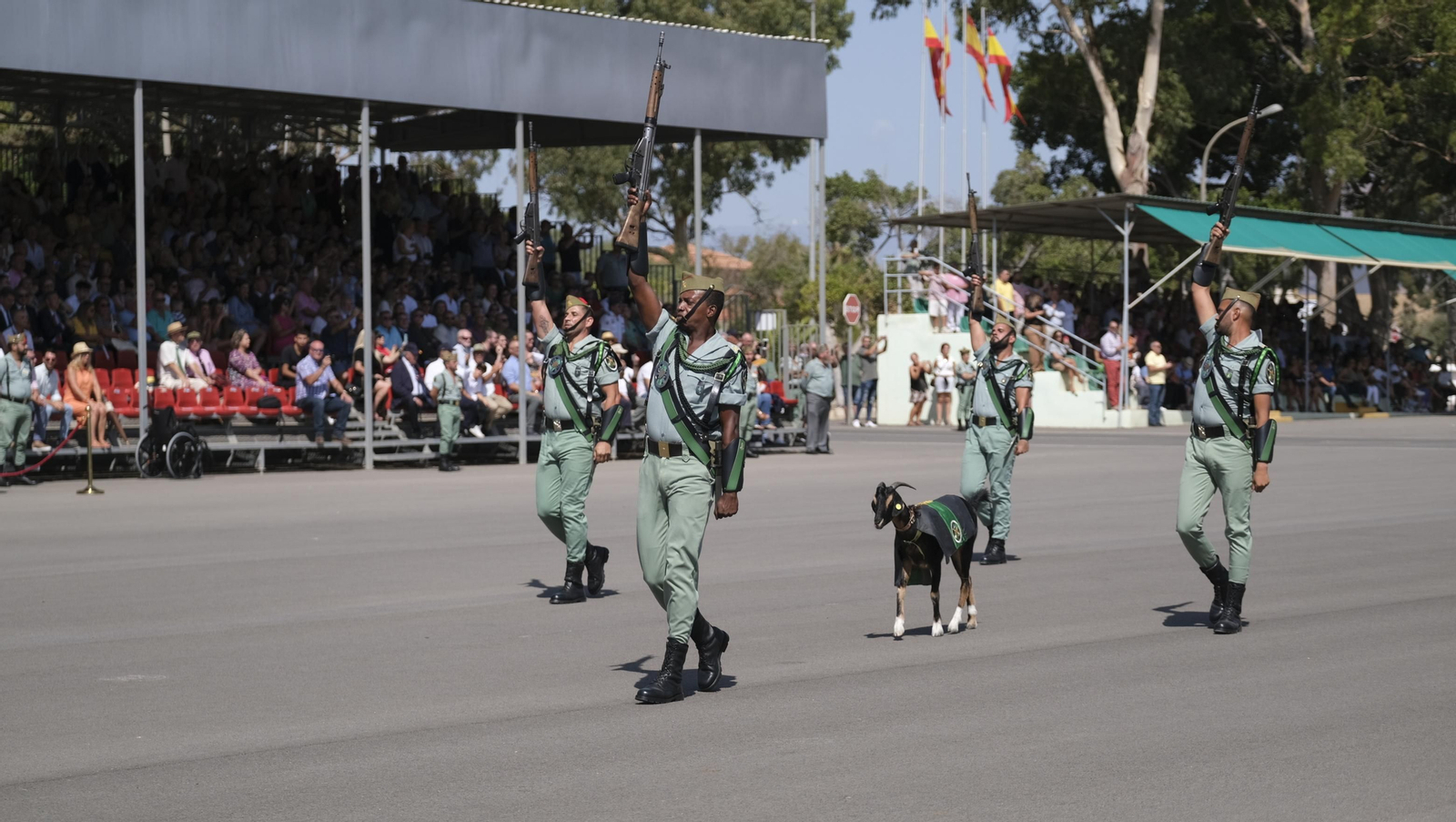Imágenes del 102 aniversario de La Legión en Almería