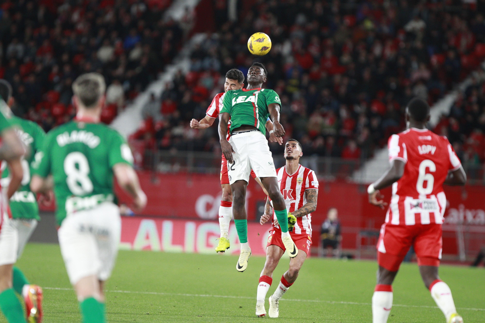Imágenes del partido U.D. Almería-Deportivo Alavés