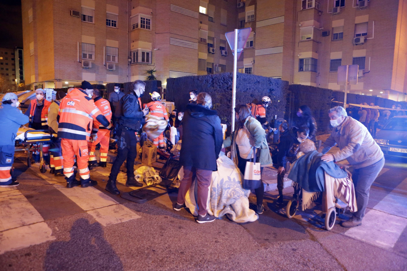 Incendio en residencia de ancianos