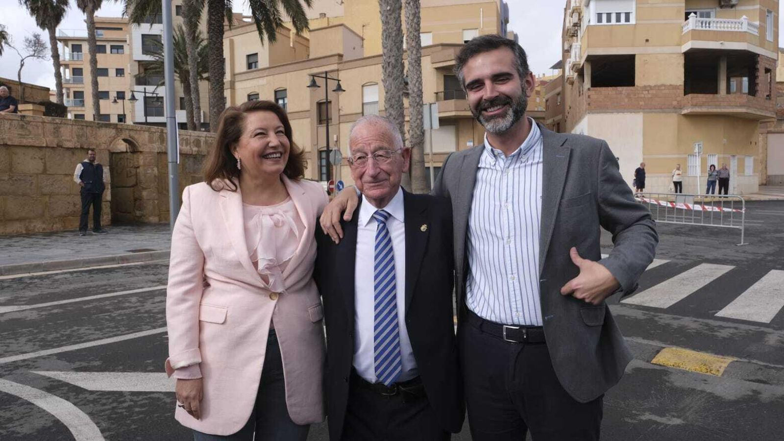 Carmen Crespo, Gabriel Amat y Ramón Fernández-Pacheco.