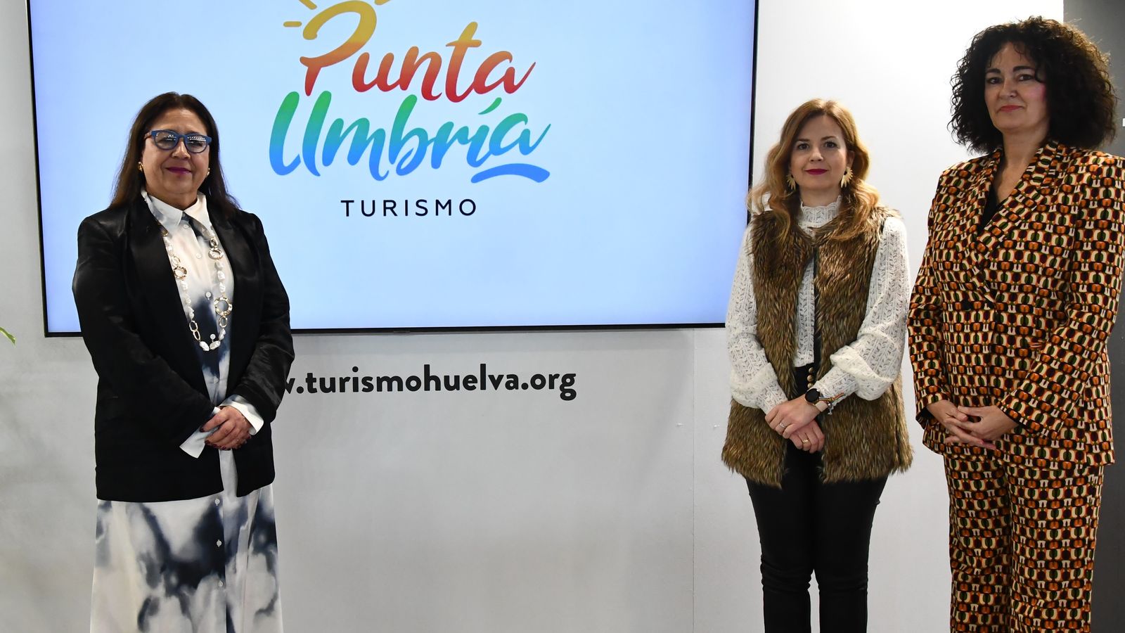 Punta Umbría durante su presentación en Fitur 2023.