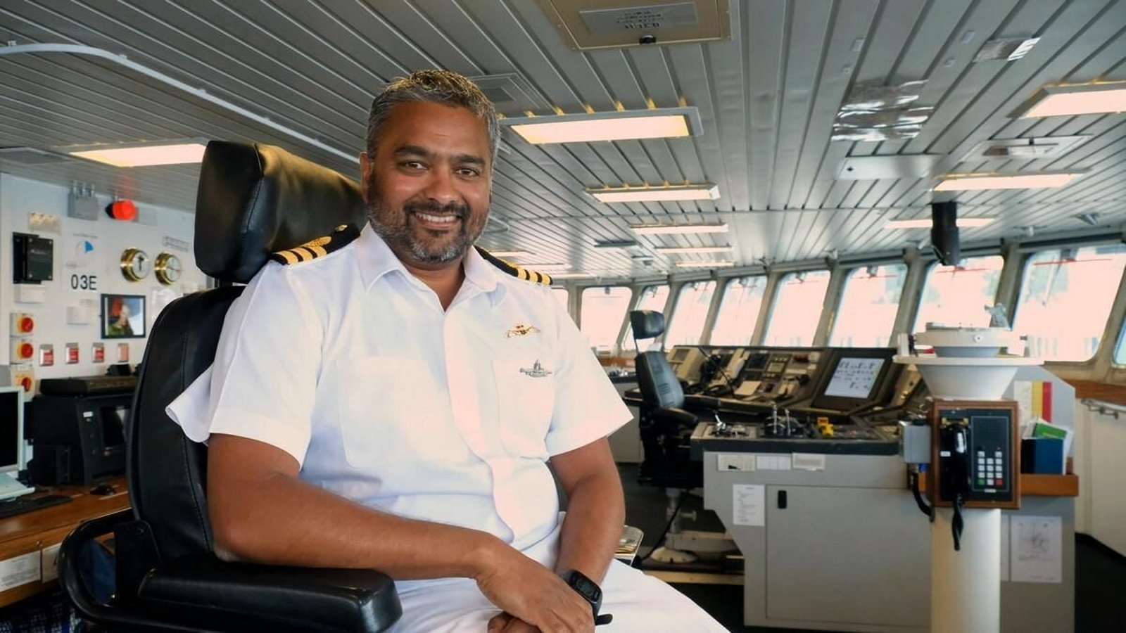 El comandante gibraltareño Cecil Ladislaus