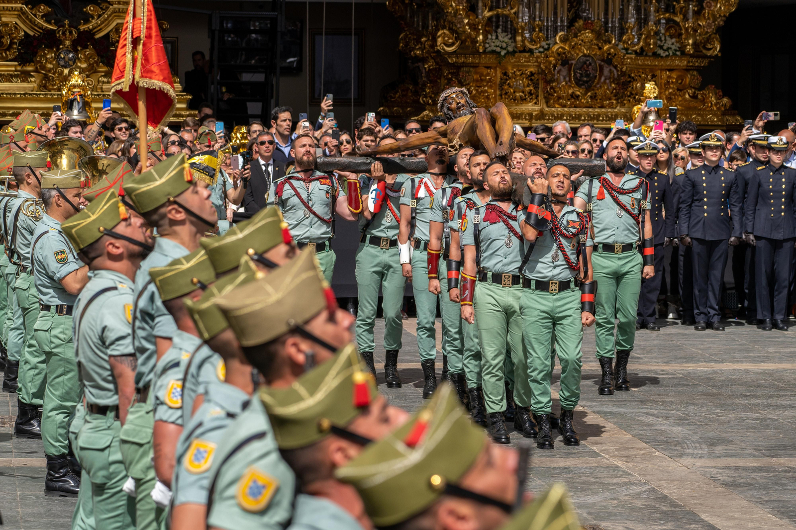 Las fotos de la Legión en la Semana Santa de Málaga 2023 Las fotos de la Legión en la Semana Santa de Málaga 2023