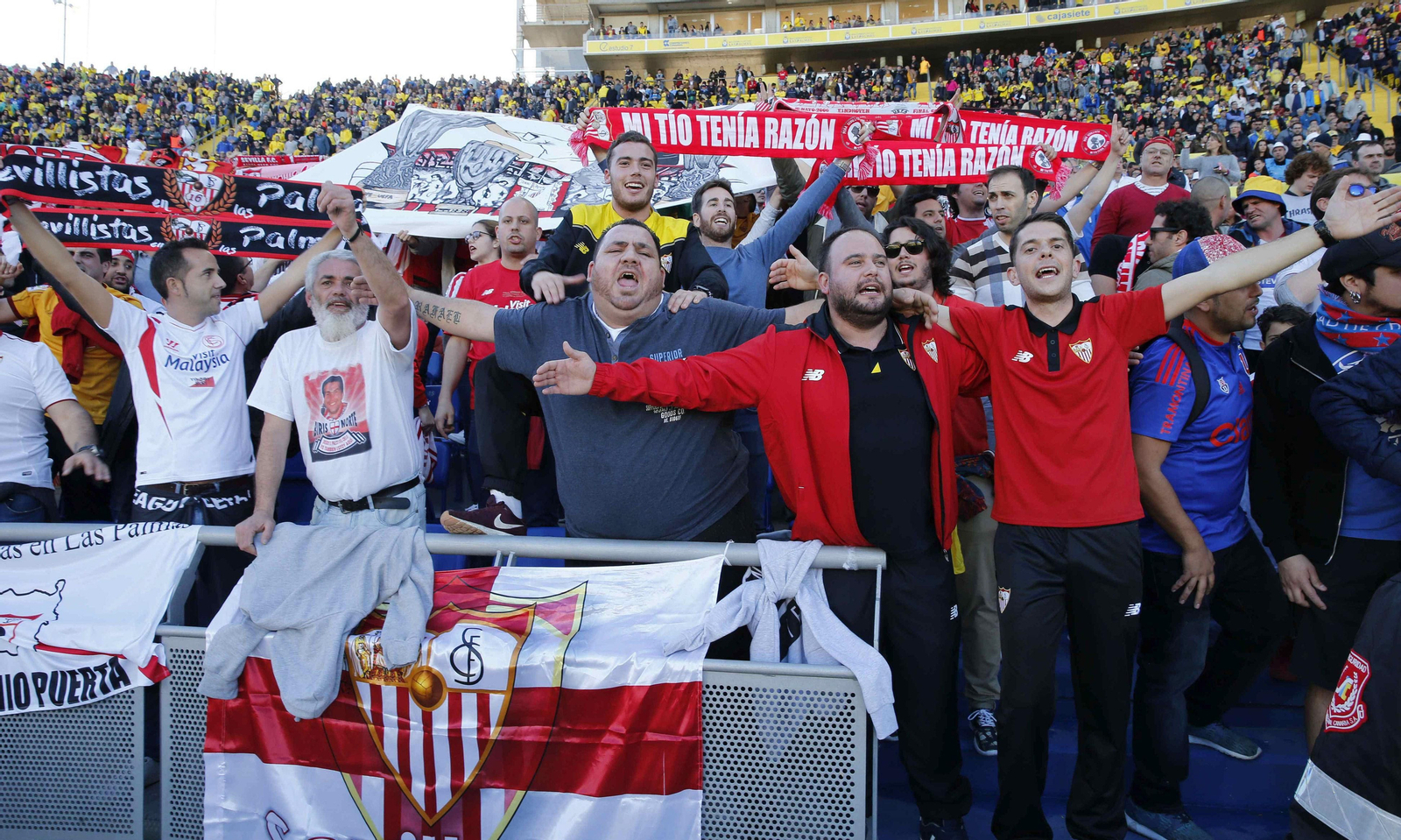Las imágenes del Las Palmas-Sevilla