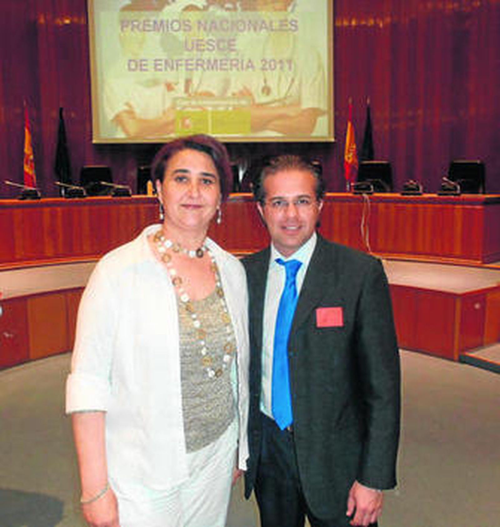 Juana María Vázquez y Luciano Rodríguez, responsables de los dos manuales.